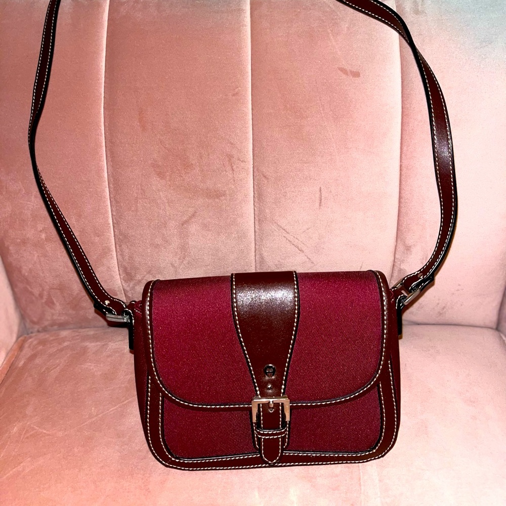 Etienne Aigner Burgundy Purse